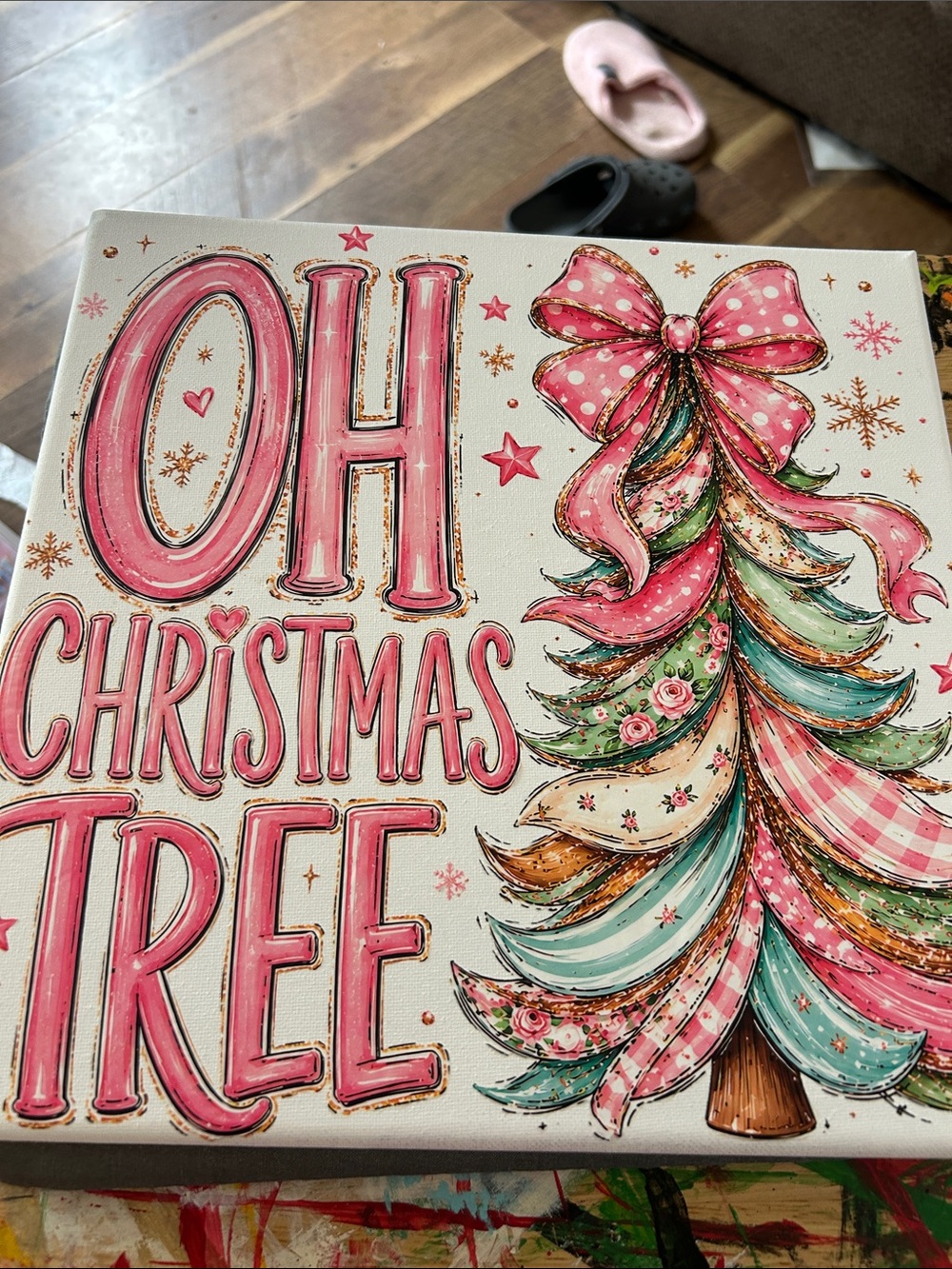 Christmas Canvas Printed Art NEW